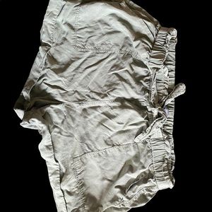 Olive green Aerie shorts